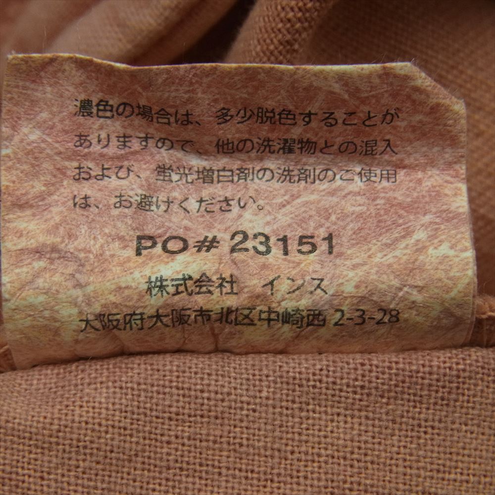 Gramicci グラミチ 23151 コットン ツイル クライミング ショーツ 中国製 オレンジ系 XL【中古】