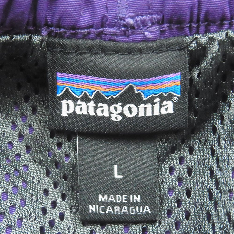 patagonia パタゴニア 57021 Baggies Short-5inch バギー ショート パンツ パープル系 L【中古】