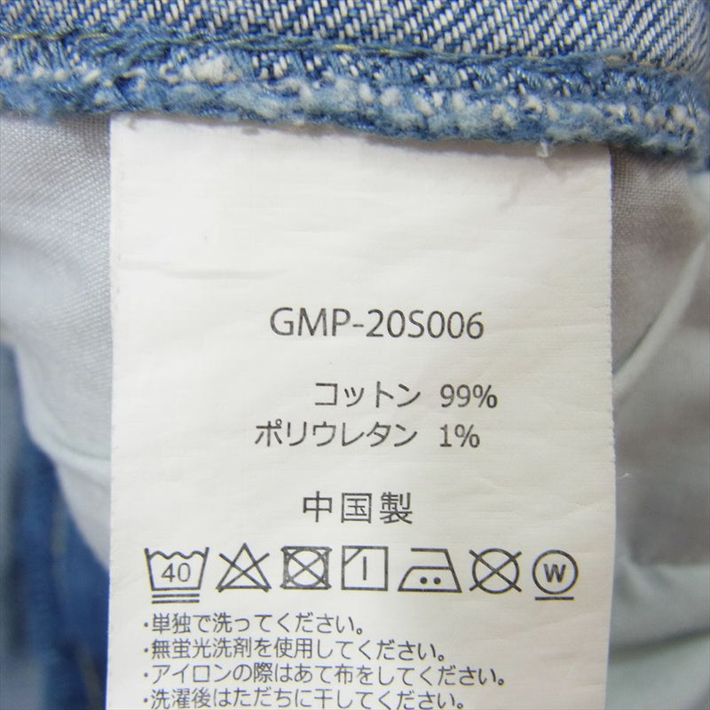 Gramicci グラミチ GMP-20S006 DENMIM MIDDLE CUT PANTS デニム ミドル カット パンツ インディゴブルー系 L【中古】