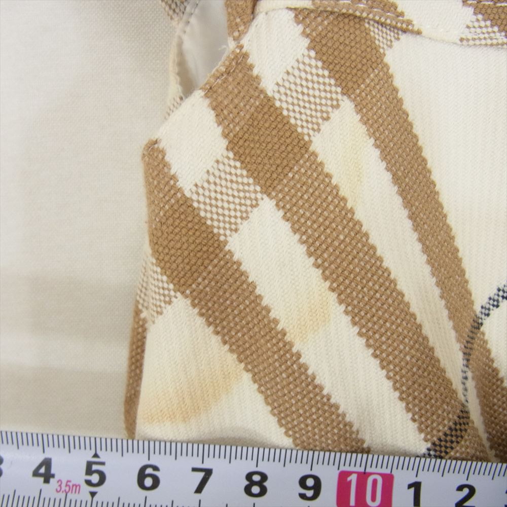 BURBERRY BLUE LABEL バーバリーブルーレーベル FM519-176-01 BLUE LABEL ブルーレーベル チェック ワンピース ベージュ系 36【中古】
