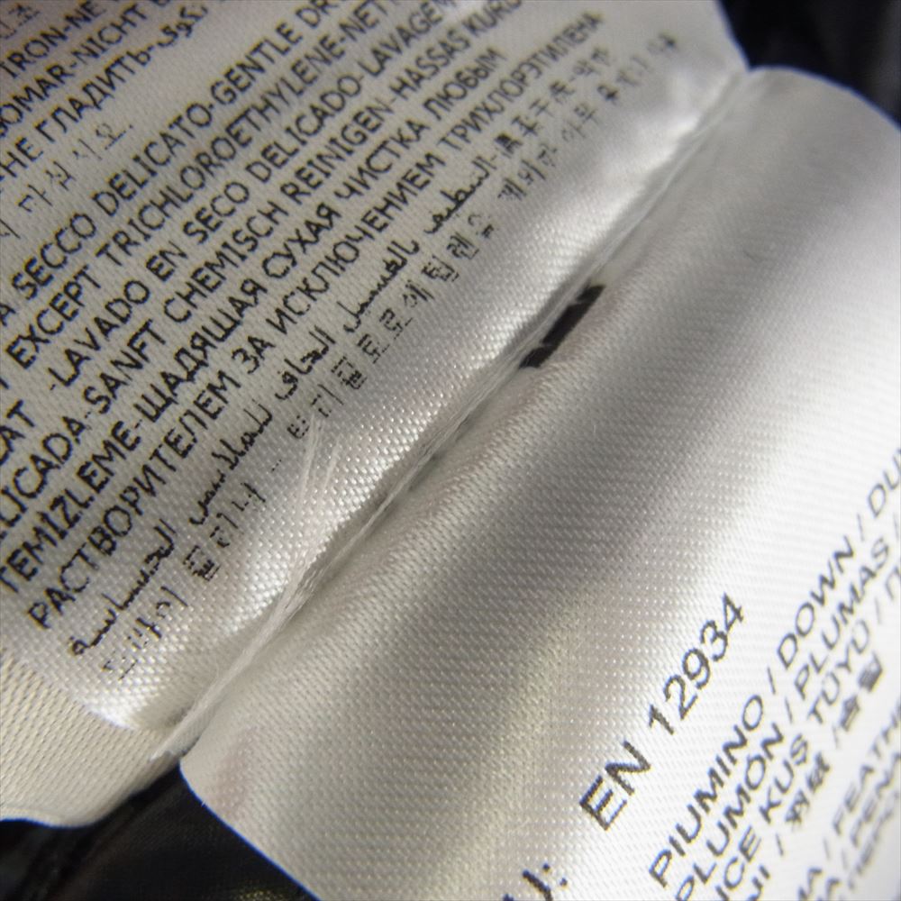 MONCLER モンクレール 220934690205 68950　　 DAIM くるみボタン ショートダウン ジャケット ブラック系  0 【中古】