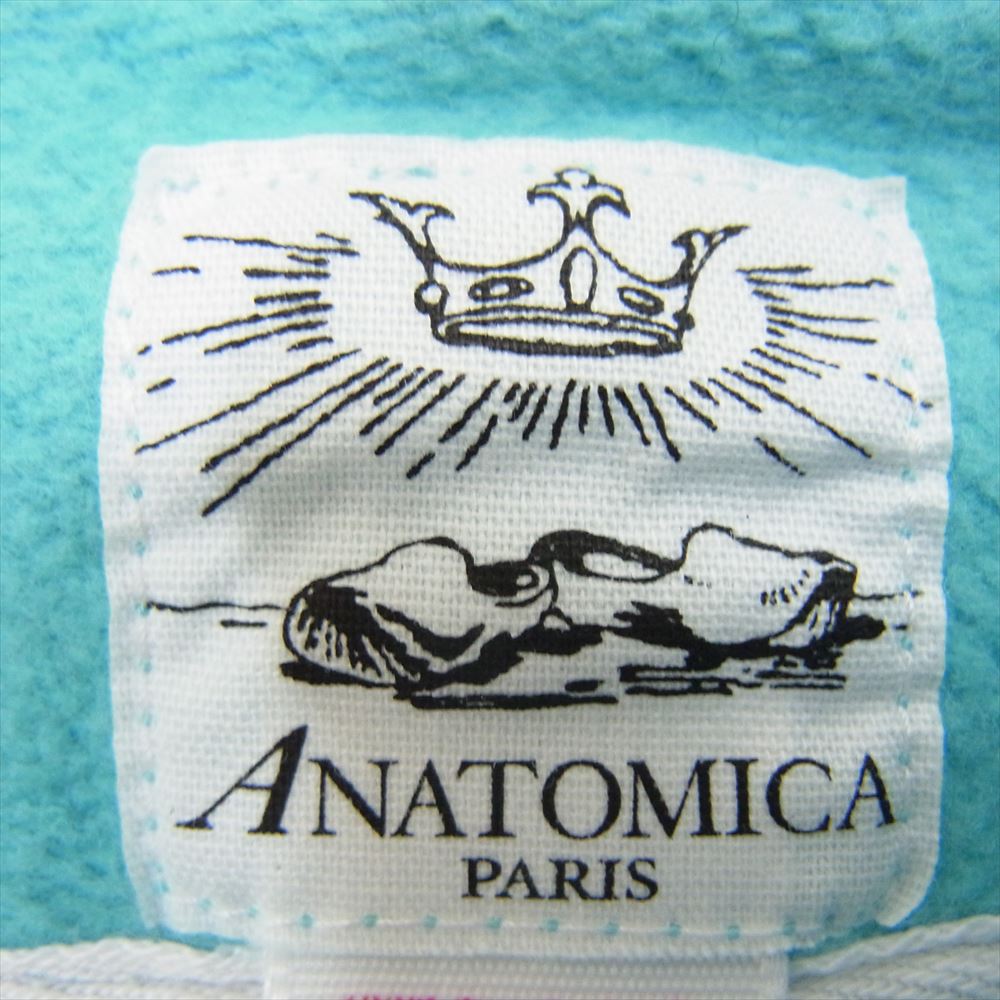ANATOMICA アナトミカ SWEAT RAGLAN CREW NECK ラグラン クルーネック スウェット ブルー系 S【中古】