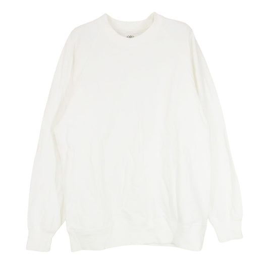 ANATOMICA アナトミカ 530-571-04 SWEAT RAGLAN CREW NECK ラグラン クルーネック スウェット ホワイト ホワイト系 S【中古】