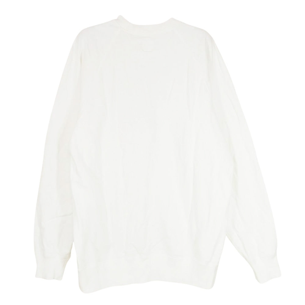 ANATOMICA アナトミカ 530-571-04 SWEAT RAGLAN CREW NECK ラグラン クルーネック スウェット ホワイト ホワイト系 S【中古】