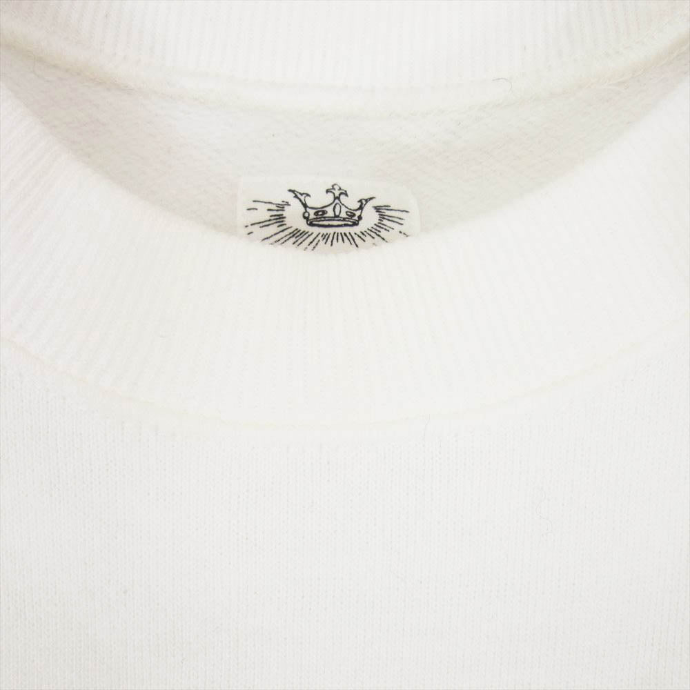 ANATOMICA アナトミカ 530-571-04 SWEAT RAGLAN CREW NECK ラグラン クルーネック スウェット ホワイト ホワイト系 S【中古】