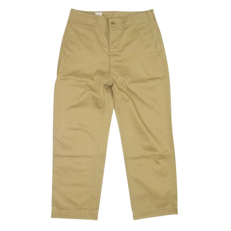 ANATOMICA アナトミカ 530-000-04 S20 3 CHINO2 WESTPOINT チノ パンツ ベージュ系 32【美品】【中古】