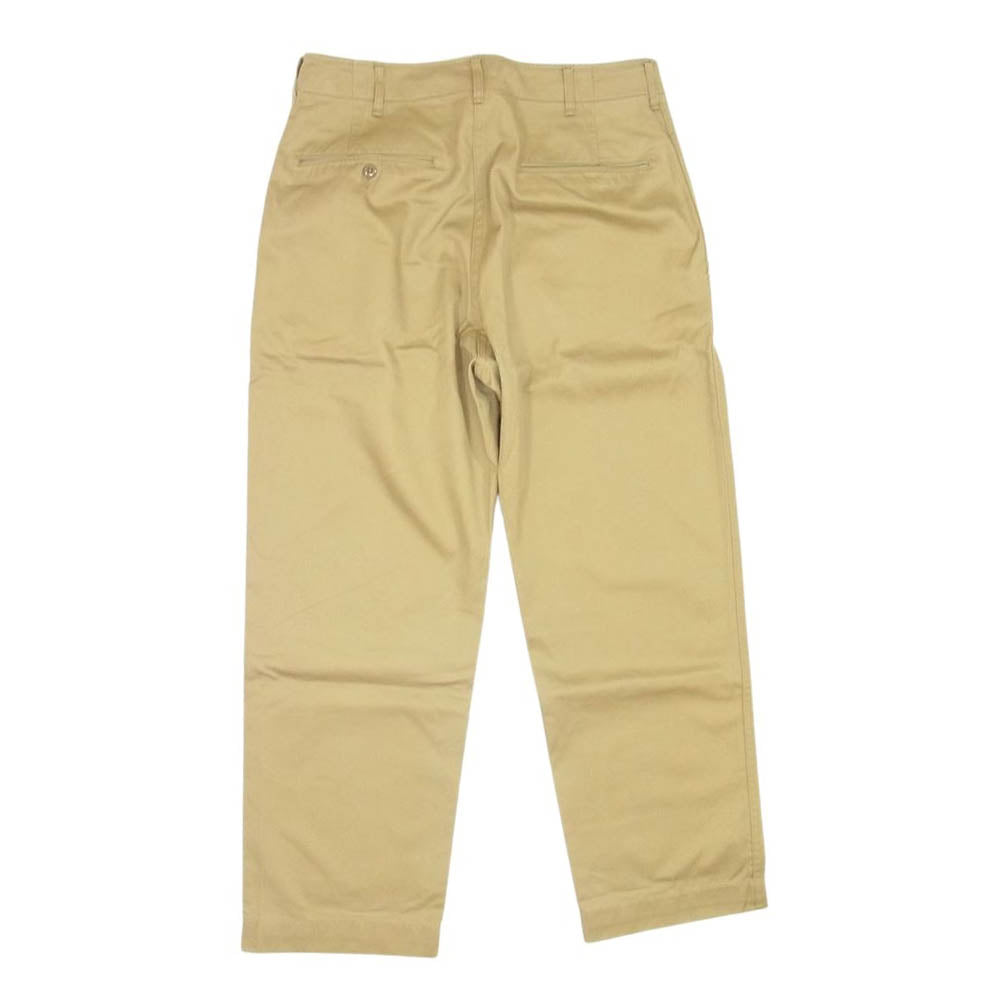 ANATOMICA アナトミカ 530-000-04 S20 3 CHINO2 WESTPOINT チノ パンツ ベージュ系 32【美品】【中古】