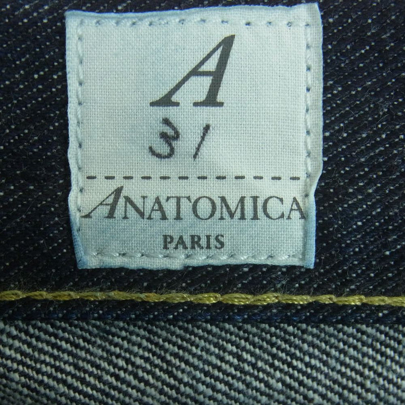 ANATOMICA アナトミカ 530-000-26 S20 618 ORIGINAL デニム パンツ 日本製 インディゴブルー系 31【極上美品】【中古】