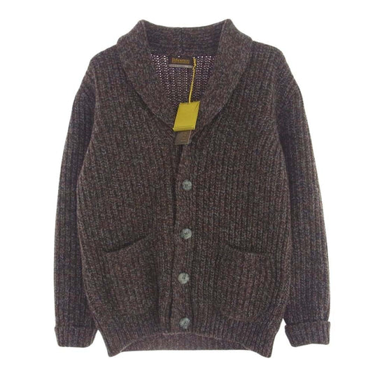 ANATOMICA アナトミカ Fisherman フィッシャーマン スコットランド製 ウール ニット カーディガン S【美品】【中古】