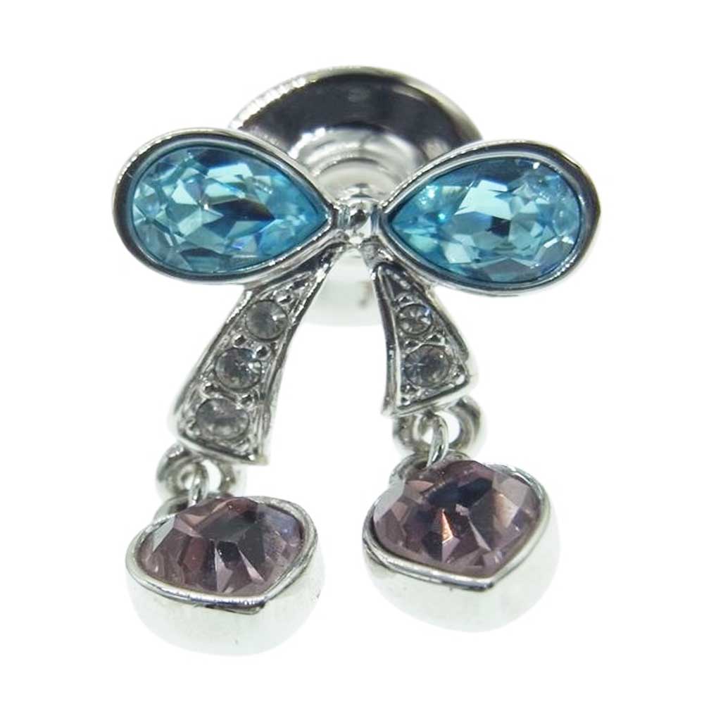 スワロフスキー 1808297 G タックピン リボン型 ブローチ マルチカラー系【中古】