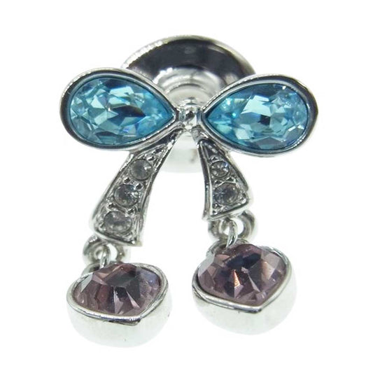 スワロフスキー 1808297 G タックピン リボン型 ブローチ マルチカラー系【中古】