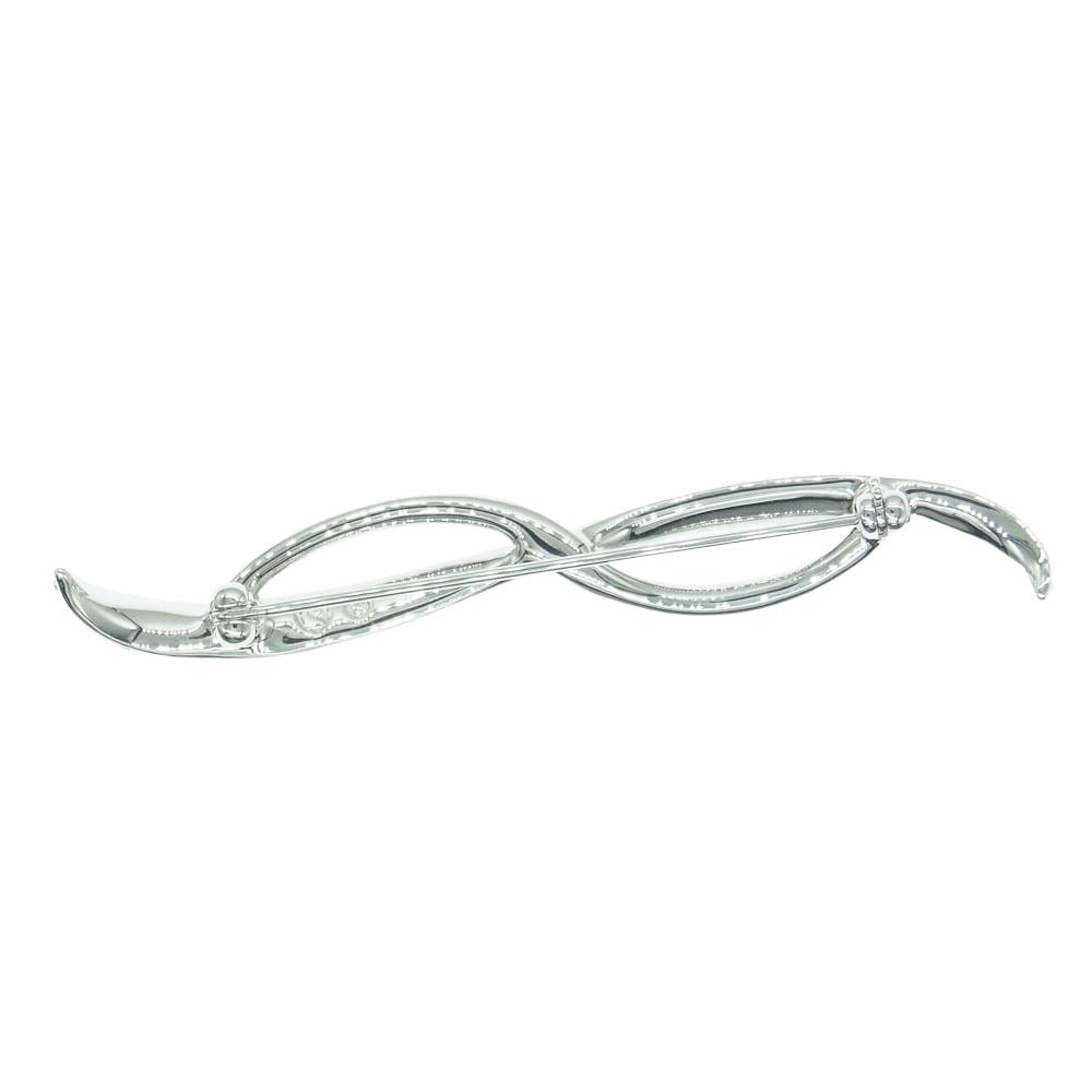 スワロフスキー アンナ ブローチ シルバー系 イエロー系【中古】