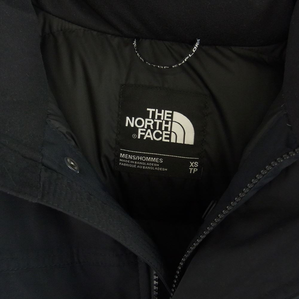 THE NORTH FACE ノースフェイス ND51901Z MCMURDO PARKA マクマード パーカー ダウン ジャケット ブラック系 XS【中古】