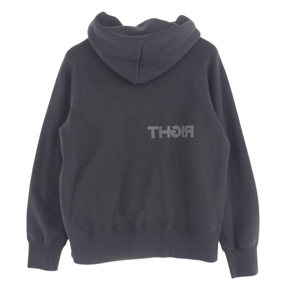 Sacai サカイ 23-0643S Graphic Print Hoodie グラフィック プリント フーディ パーカー グレー系 0 【中古】