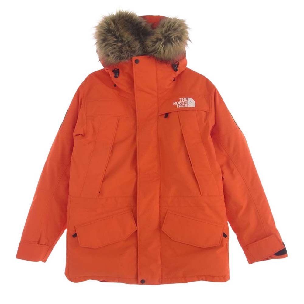 THE NORTH FACE ノースフェイス ND91807 ANTARCTICA PARKA GORE-TEX アンタークティカ パーカー ゴアテックス ダウンジャケット オレンジ系 L【中古】