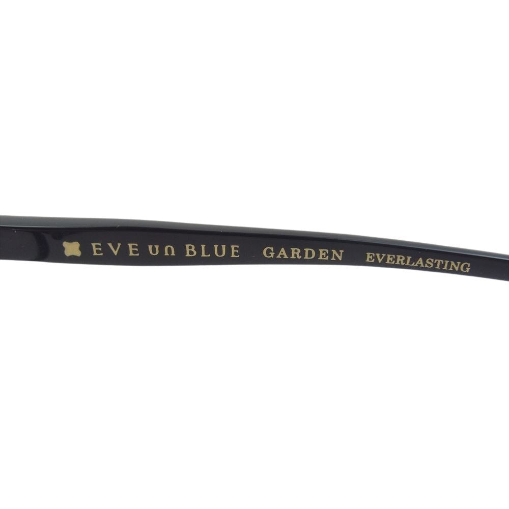イヴ アン ブルー GARDEN ガーデン メガネフレーム アイウェア 伊達眼鏡 ブラック系 50□17-145【中古】