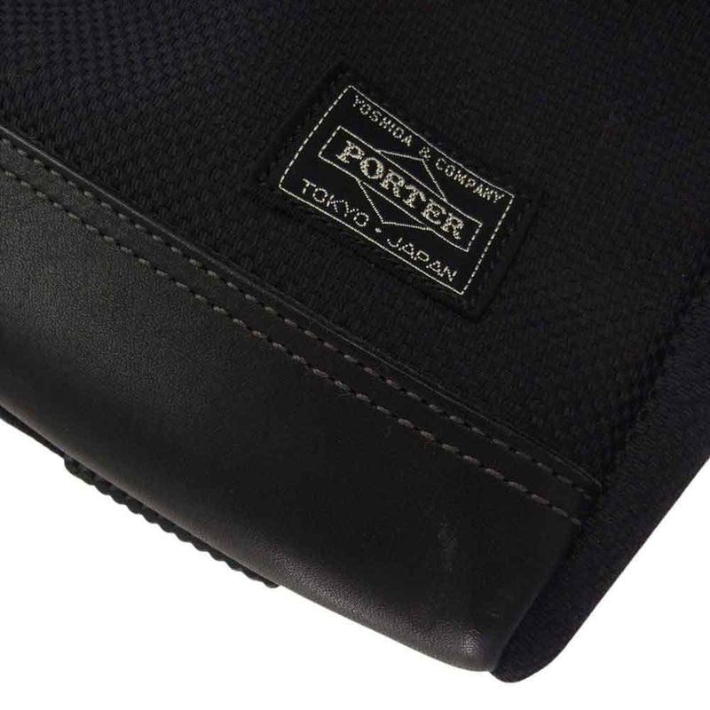 PORTER ポーター ELDER エルダー ブリーフケース ビジネス バッグ ブラック系【中古】