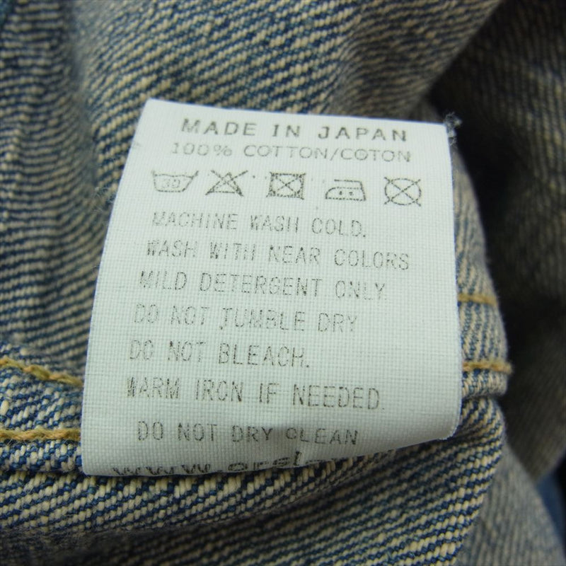 orSlow オアスロウ 2nd type 50s DENIM JACKET デニム ジャケット インディゴブルー系 M【中古】