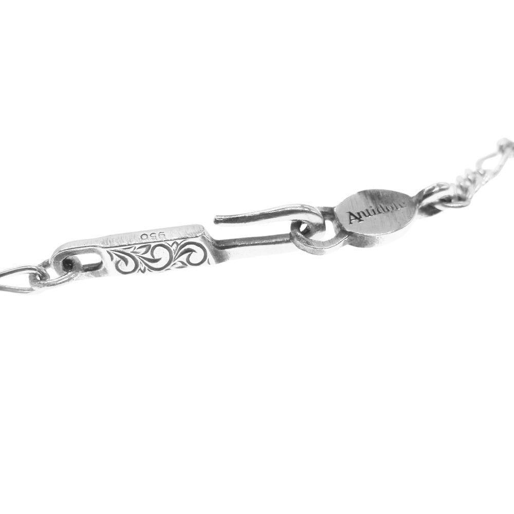 アンチドートバイヤーズクラブ RX-1005 Figaro Narrow Chain フィガロ ナロー チェーン ネックレス シルバー950 シルバー系【中古】