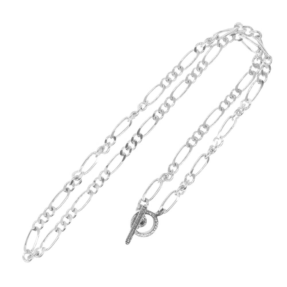アンチドートバイヤーズクラブ RX-1006 Figaro Wide Chain フィガロ ワイド チェーン ネックレス シルバー950 シルバー系【中古】