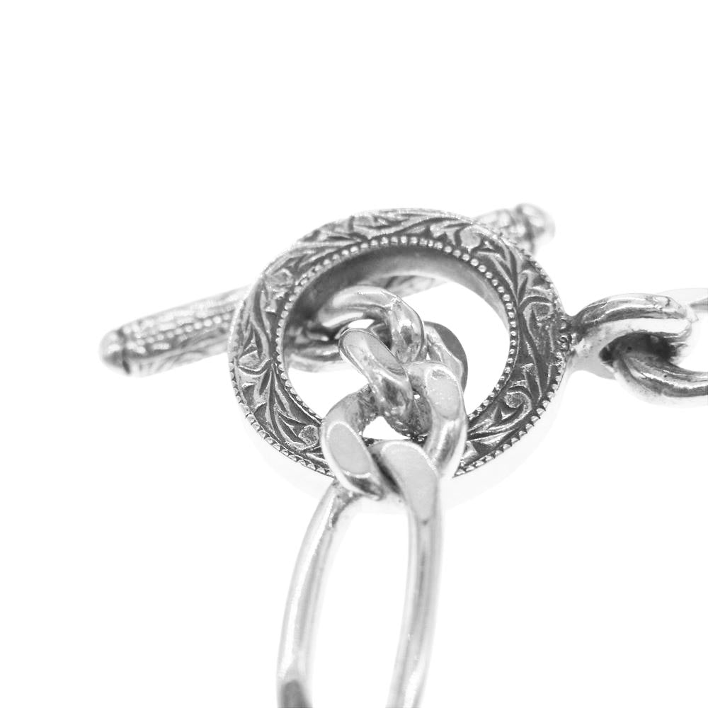 アンチドートバイヤーズクラブ RX-1006 Figaro Wide Chain フィガロ ワイド チェーン ネックレス シルバー950 シルバー系【中古】