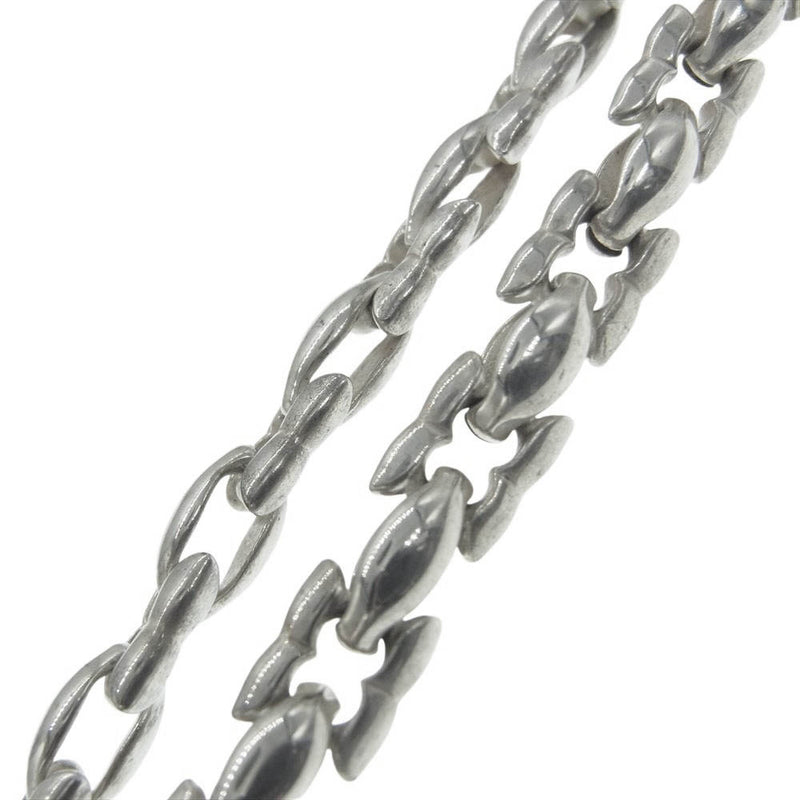 LONE ONES ロンワンズ 販売証明書カード付 KF Chain O (Deep Touches) Chain Small Long ディープ タッチーズ チェーン スモール ロング ネックレス シルバー系【中古】