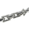 LONE ONES ロンワンズ 販売証明書カード付 KF Chain O (Deep Touches) Chain Small Long ディープ タッチーズ チェーン スモール ロング ネックレス シルバー系【中古】