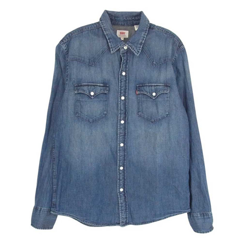 Levi's リーバイス 66986-0020 CLASSIC WESTERN SHIRT クラシック ウエスタン 長袖 シャツ M【中古】