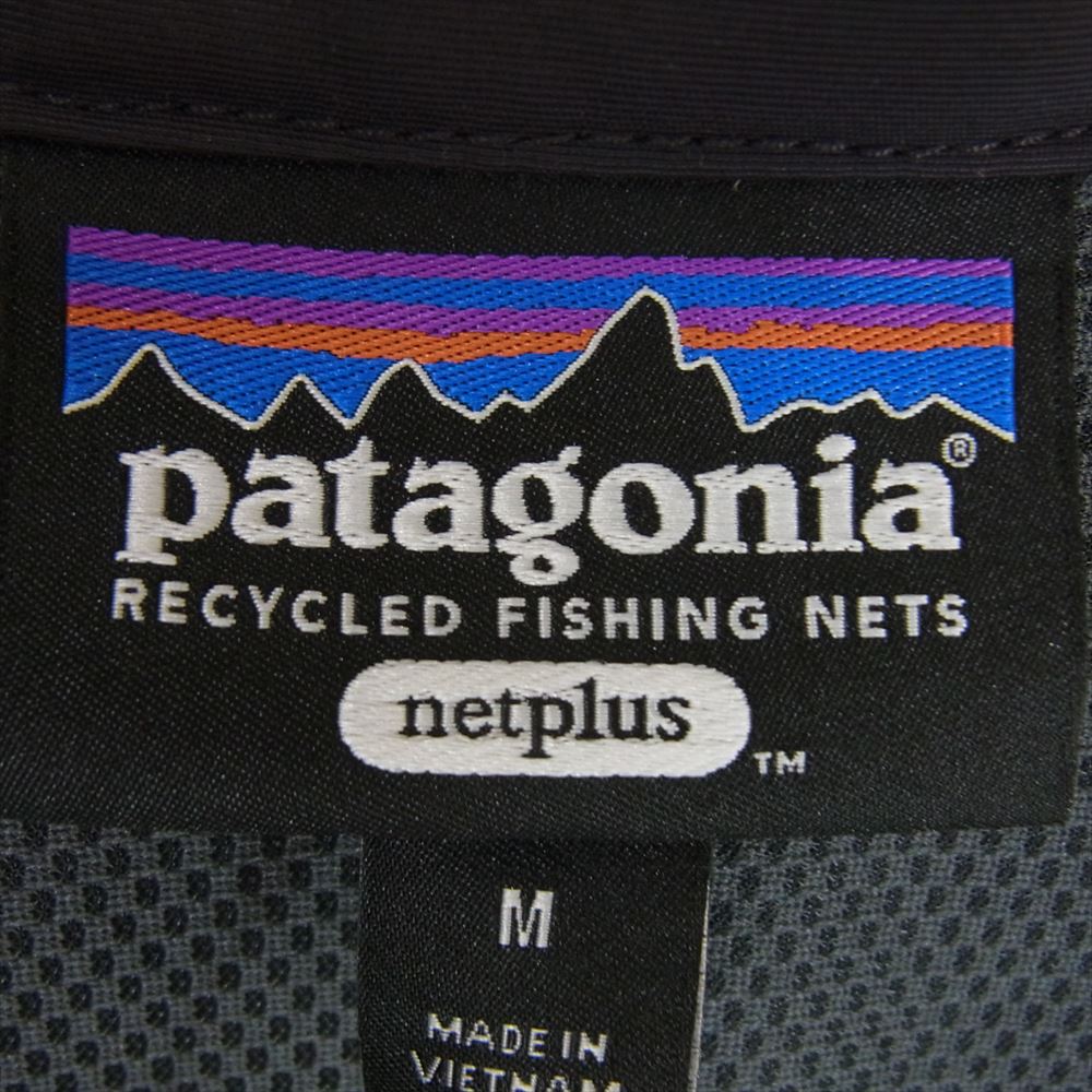 patagonia パタゴニア 22SS 28152 22年製 Baggies Jacket バギーズ ナイロン ロゴ コーチ ジャケット ブラック系 M【中古】