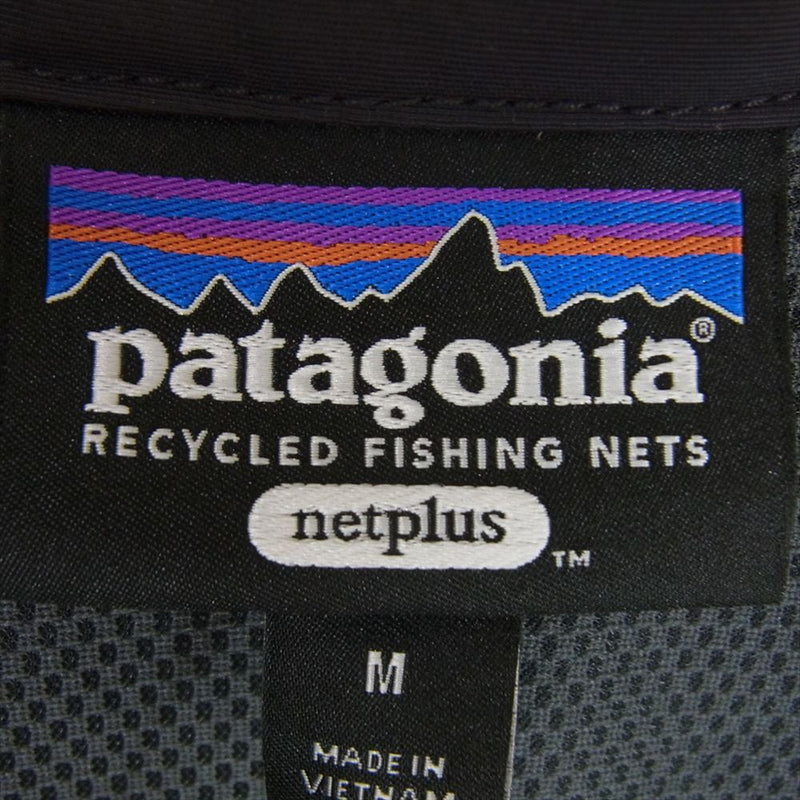 patagonia パタゴニア 22SS 28152 22年製 Baggies Jacket バギーズ ナイロン ロゴ コーチ ジャケット ブラック系 M【中古】