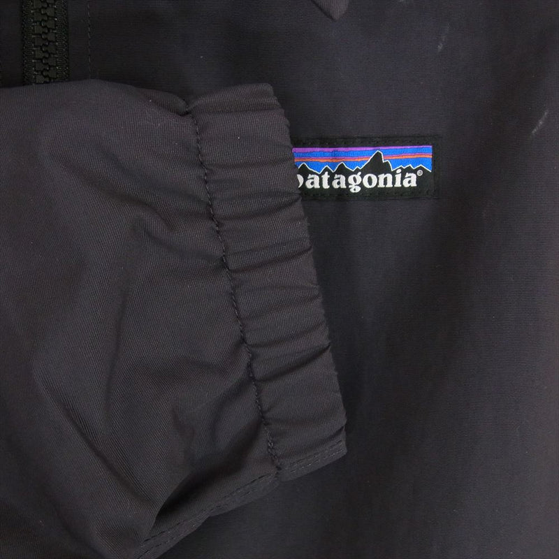 patagonia パタゴニア 22SS 28152 22年製 Baggies Jacket バギーズ ナイロン ロゴ コーチ ジャケット ブラック系 M【中古】