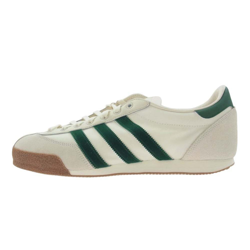 adidas アディダス × Liam Gallagher リアム・ギャラガー IF8358 LG2 SPZL College Green スペツィアル カレッジグリーン ローカット スニーカー オフホワイト系 29.5cm【極上美品】【中古】