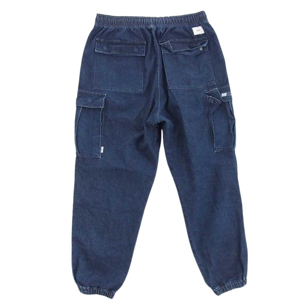 WTAPS ダブルタップス 22AW 222WVDT-PTM02 GIMMICK TROUSERS デニム カーゴパンツ インディゴブルー系 03【中古】