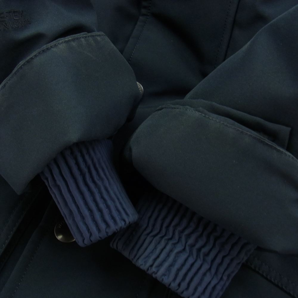 WOOLRICH ウールリッチ NOCPSW1937 GORE-TEX INFINIUM ARCTIC DOWN PARKA ゴアテックス アークティック ダウン パーカー ジャケット ネイビー系 USA XS【中古】