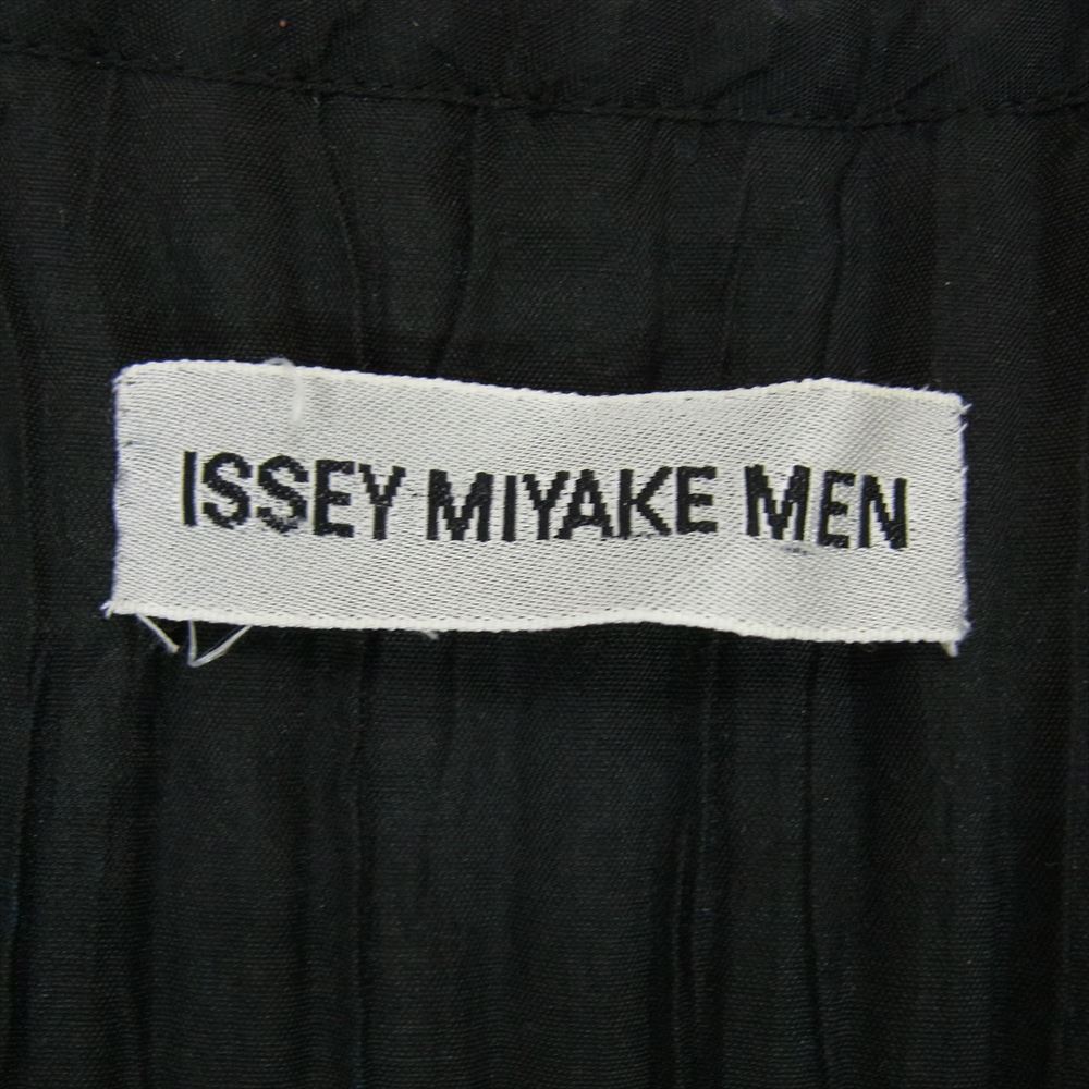 ISSEY MIYAKE イッセイミヤケ ME83-FE652 MEN メン プリーツ ボア ベスト ブラック系 L【中古】