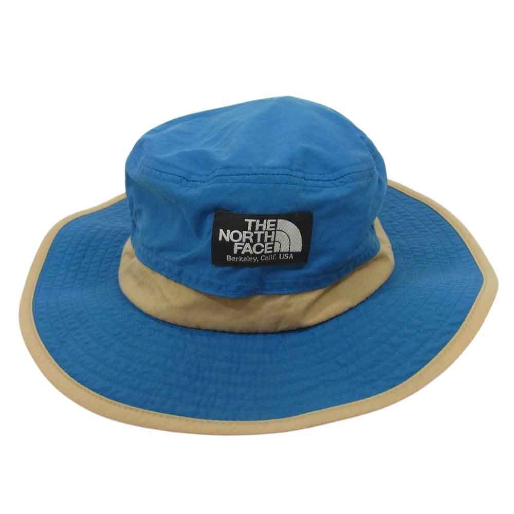 THE NORTH FACE ノースフェイス NN01227 Horizon Hat ホライズン ハット 帽子 ベージュ系 ブルー系 M【中古】