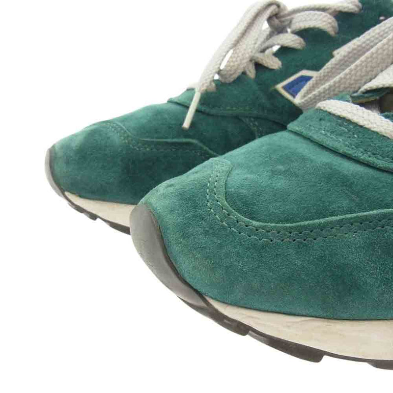 NEW BALANCE ニューバランス M1400JJ2 × J.Crew ジェイクルー 別注 USA製 1400 スエード ローカット スニーカー グリーン系 27.5cm【中古】