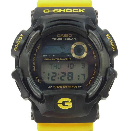 G-SHOCK ジーショック DW-9701K GULFMAN ガルフマン イルカクジラ イルクジ 腕時計 ウォッチ ブラック系 イエロー系【中古】