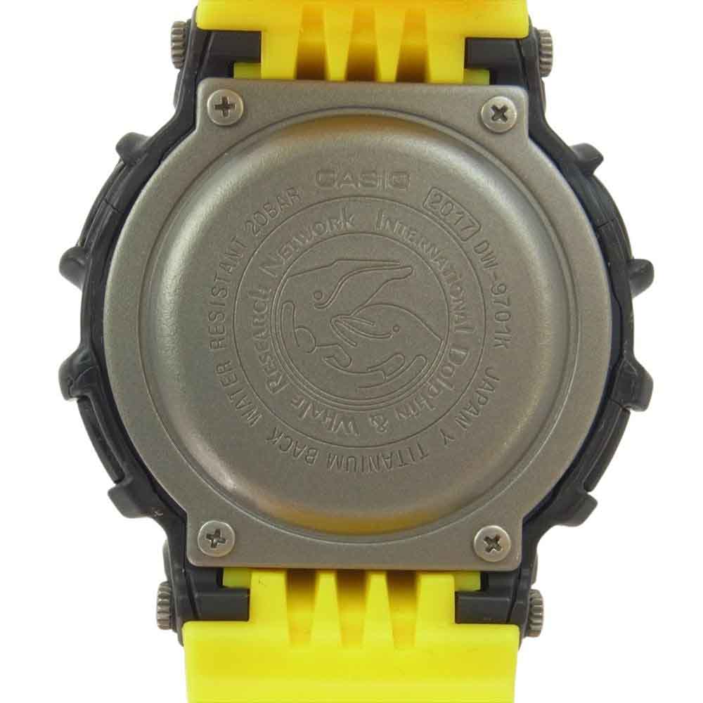 G-SHOCK ジーショック DW-9701K GULFMAN ガルフマン イルカクジラ イルクジ 腕時計 ウォッチ ブラック系 イエロー系【中古】
