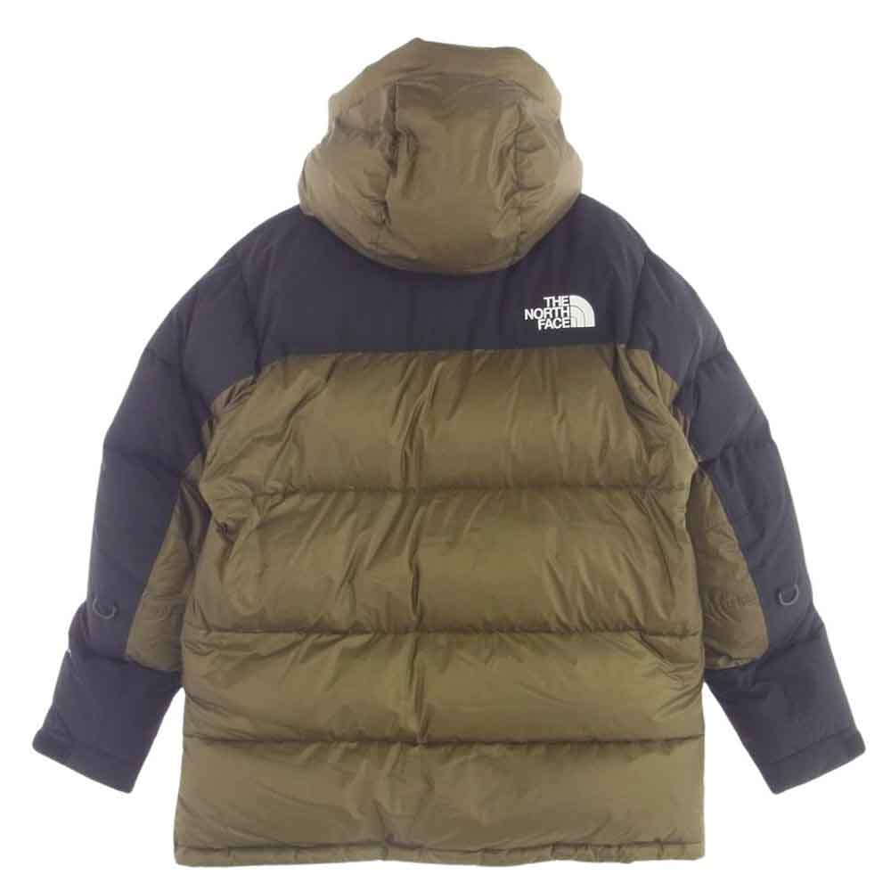 THE NORTH FACE ノースフェイス ND92031 Him Down Parka ヒムダウンパーカー リップストップ ダウンジャケット カーキ系 M【中古】