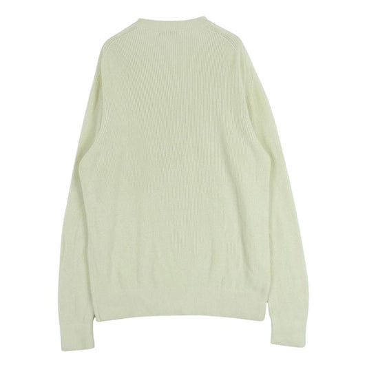 AURALEE オーラリー AL5SPO001-TRK RIB KNIT PULLOVER リブニット プルオーバー セーター ベージュ系 4【中古】