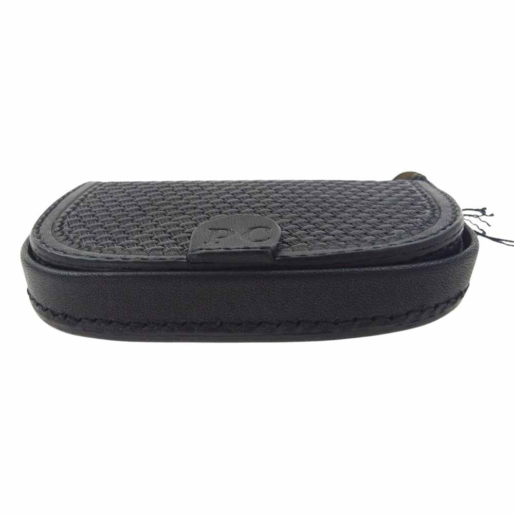 PORTER CLASSIC ポータークラシック PC-013-1238-0010-0900 PC/GL LEATHER CARD CASE レザー カードケース コインケース ブラック系 F【新古品】【未使用】【中古】