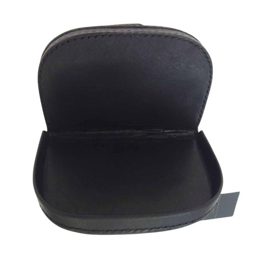 PORTER CLASSIC ポータークラシック PC-013-1238-0010-0900 PC/GL LEATHER CARD CASE レザー カードケース コインケース ブラック系 F【新古品】【未使用】【中古】