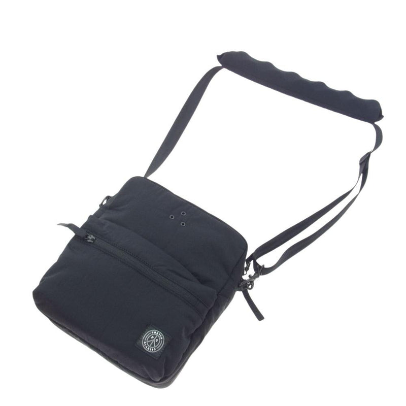 PORTER CLASSIC ポータークラシック PC-050-2802-0010-0900 SHEEN NYLON NEWTON MINI SHOULDER BAG シーン ナイロン ニュートン ミニ ショルダー バッグ ブラック系【新古品】【未使用】【中古】