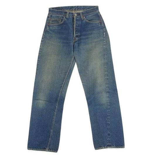 Levi's リーバイス ヴィンテージ オリジナル 501 66前期 BIGE Vステッチ インディゴブルー系 W28インチ程度【中古】