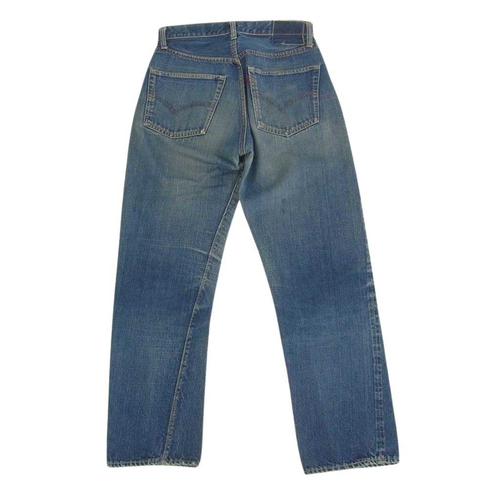 Levi's リーバイス ヴィンテージ オリジナル 501 66前期 BIGE Vステッチ インディゴブルー系 W28インチ程度【中古】