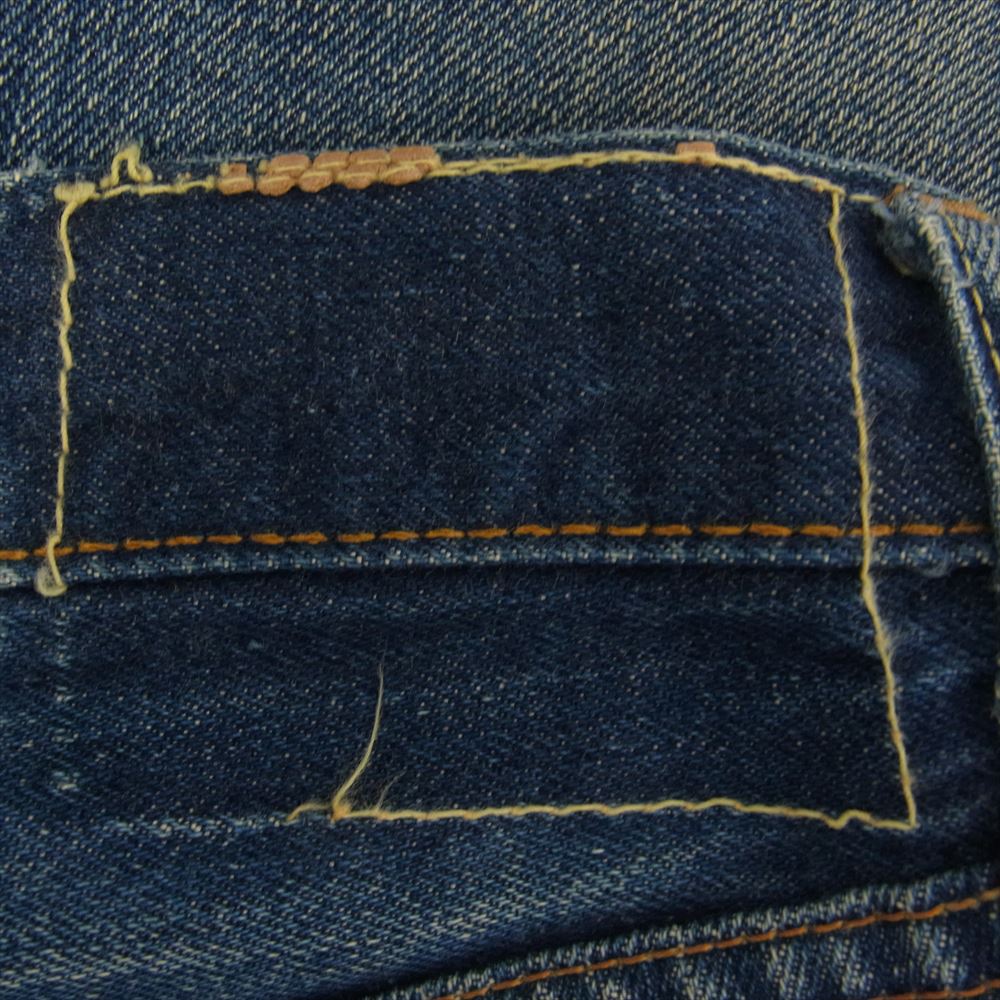 Levi's リーバイス ヴィンテージ オリジナル 501 66前期 BIGE Vステッチ インディゴブルー系 W28インチ程度【中古】