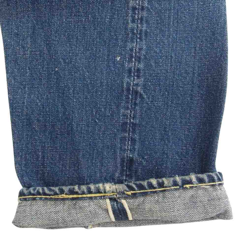 Levi's リーバイス ヴィンテージ オリジナル 501 66前期 BIGE Vステッチ インディゴブルー系 W28インチ程度【中古】