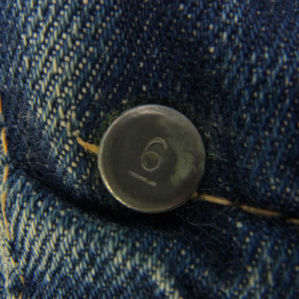 Levi's リーバイス ヴィンテージ オリジナル 501 66前期 BIGE Vステッチ インディゴブルー系 W28インチ程度【中古】
