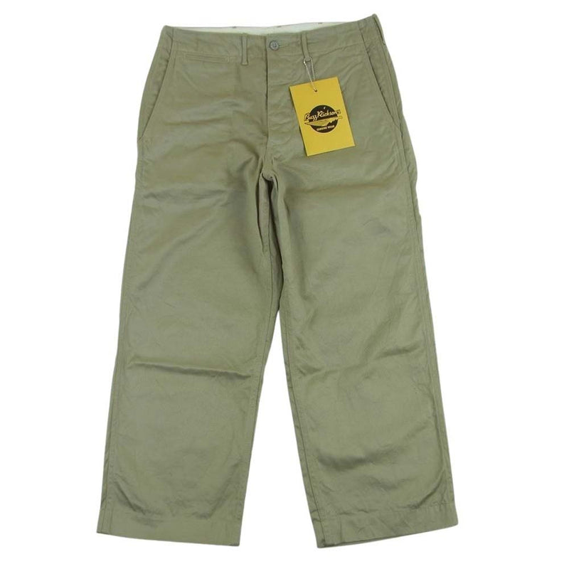 Buzz Rickson's バズリクソンズ M43036 EARLY MILITARY CHINOS 1942 MODEL チノ パンツ 日本製 ベージュ系 32【中古】